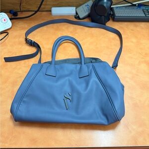 Simply Vera Vera Wang Stylish Blue Shoulder Bag